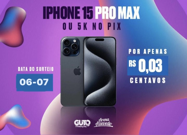 Iphone 15 Pro Max Ou R$ 5.000,00 No Pix